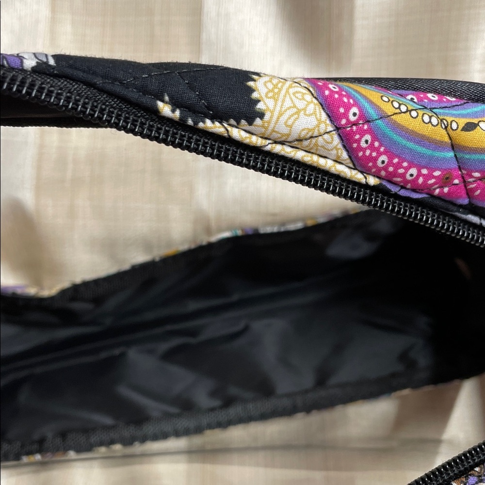 Three Piece Vibrant Floral Cosmetic Bag Set NWT - Picture 5 of 9